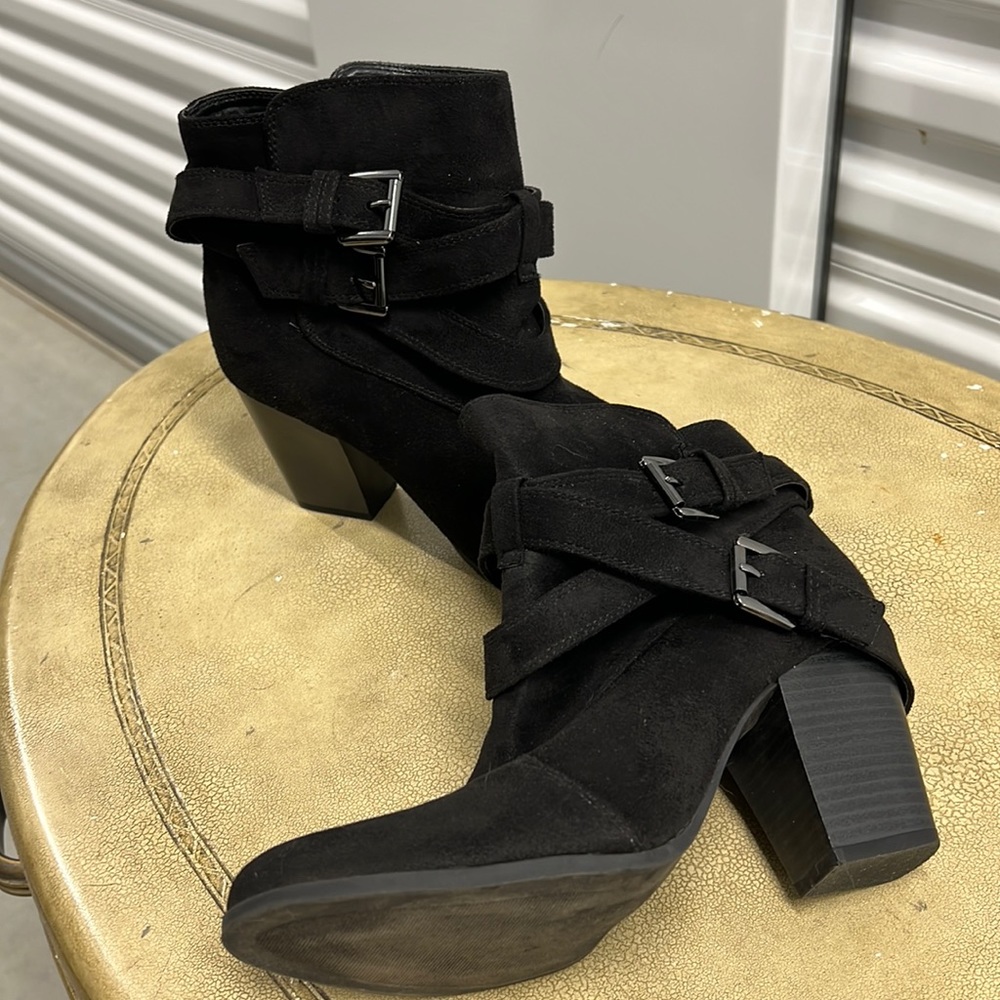 Black booties